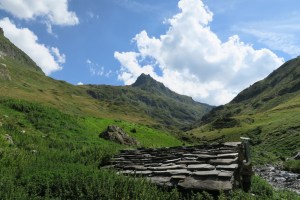Le Sanctus depuis la cabane de Coste de Goua