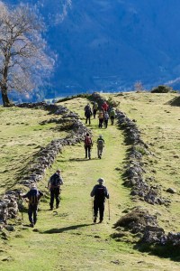 Caminando, caminando...