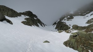 Montée vers le col de la Fache