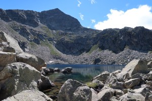 pic de Cestrède et lac Noir